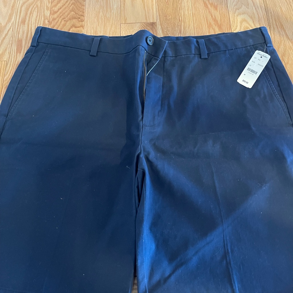 Brand New Brooks Brothers Mens Shorts Navy Blue
